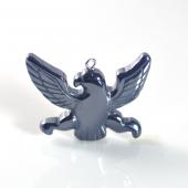 Hematite Eagle Sign 30x40mm Pendant